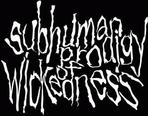 logo Subhuman Prodigy Of Wickedness logo Subhuman Prodigy Of Wickedness